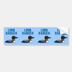 Loon Ranger Bumper Sticker