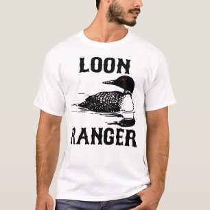 Loon Ranger Shirt Funny Common Loon Tshirt Bird W