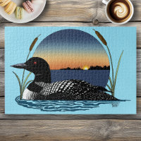Loon Sunset Blue