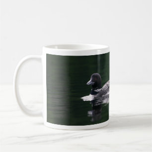 Loon swimming on Range Pond Coffee Mug