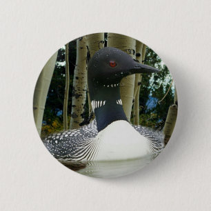 Loon Wilderness 2 Inch Round Button