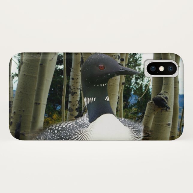 Loon Wilderness Case-Mate iPhone Case (Back (Horizontal))