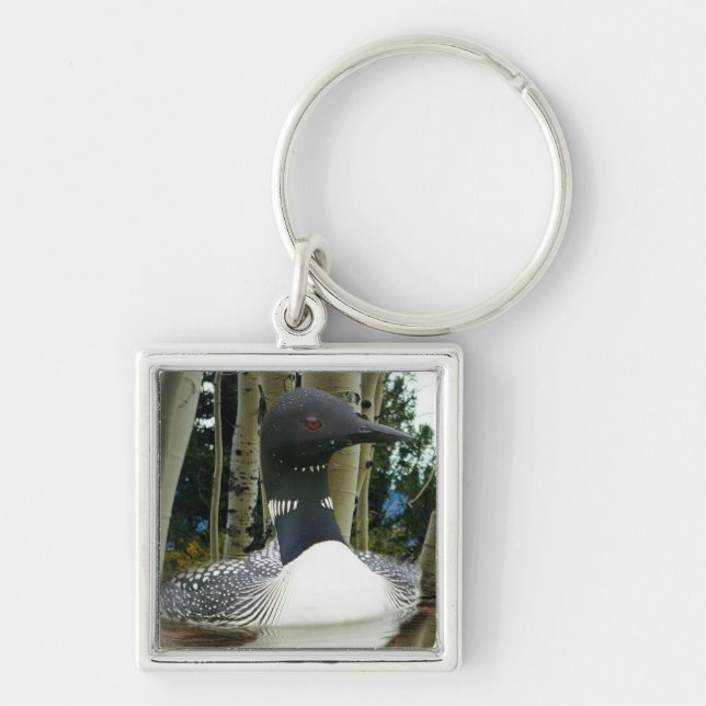Loon Wilderness Keychain (Front)