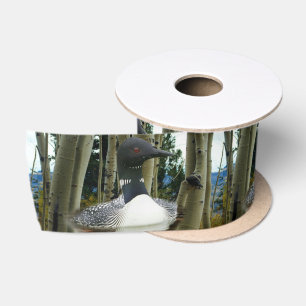 Loon Wilderness Satin Ribbon