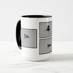 Loon with Baby on Back Mug