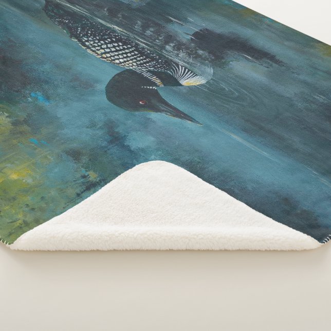 Loonell - Loon Duck Sherpa Blanket (3/4)