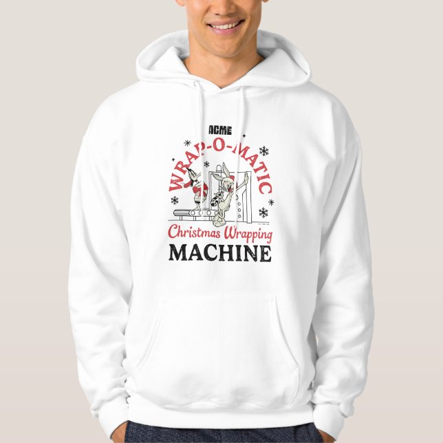 LOONEY TUNES™ | ACME Wrap-O-Matic Wrapping Machine Hoodie (Front)