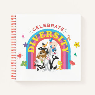 LOONEY TUNES™ - Celebrate Diversity Pride Rainbow Notebook