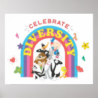 LOONEY TUNES™ - Celebrate Diversity Pride Rainbow