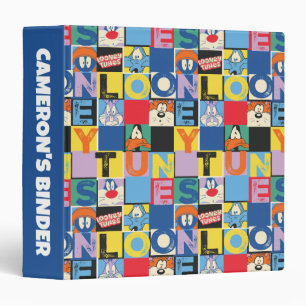 LOONEY TUNES™ Character Checker Blocks Binder