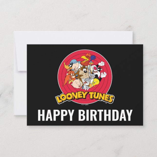 LOONEY TUNES™ Character Logo Card (Front)