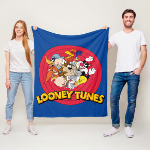 LOONEY TUNES™ Character Logo Fleece Blanket