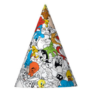 LOONEY TUNES™ Color Pop Pattern Party Hat