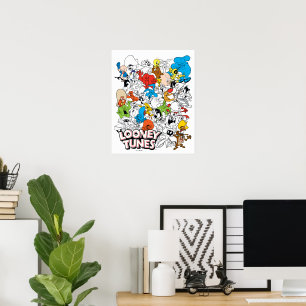 LOONEY TUNES™ Color Pop Pattern Poster
