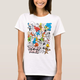 LOONEY TUNES™ Color Pop Pattern T-Shirt