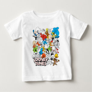 LOONEY TUNES™ Colour Pop Pattern Baby T-Shirt