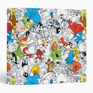 LOONEY TUNES™ Colour Pop Pattern Binder