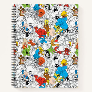 LOONEY TUNES™ Colour Pop Pattern Notebook