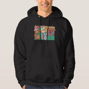 LOONEY TUNES™   Happy Holidays Pattern Hoodie