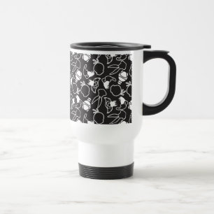 LOONEY TUNES™ Head Outlines Pattern Travel Mug