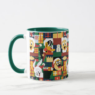LOONEY TUNES™Holiday Block Pattern Mug