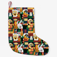 LOONEY TUNES™Holiday Block Pattern