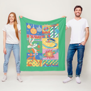 LOONEY TUNES™   Holiday Fun Fleece Blanket