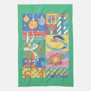 LOONEY TUNES™   Holiday Fun Kitchen Towel