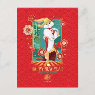 LOONEY TUNES™   Lola Year of the Rabbit Postcard