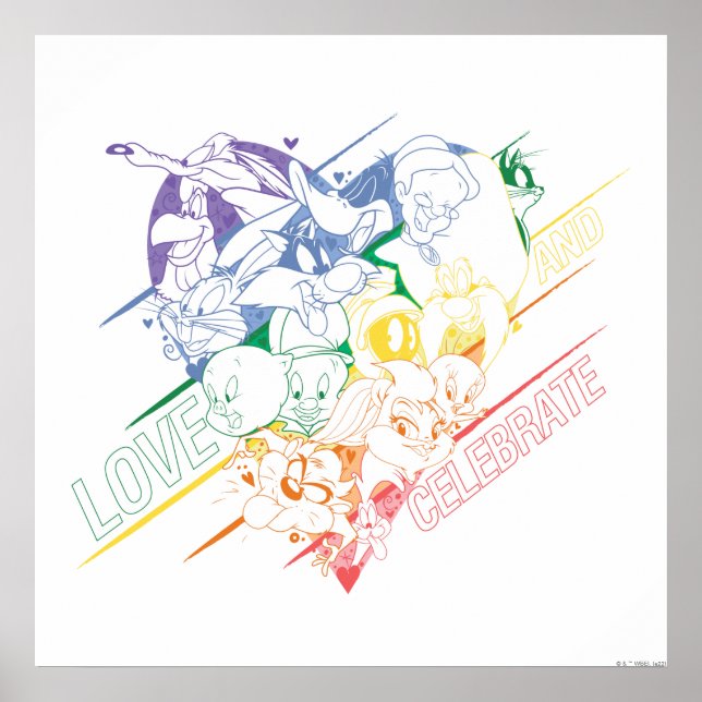 LOONEY TUNES™ - Love and Celebrate Poster (Front)