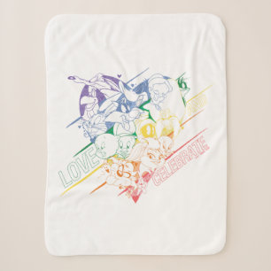 LOONEY TUNES™ - Love and Celebrate Sherpa Blanket