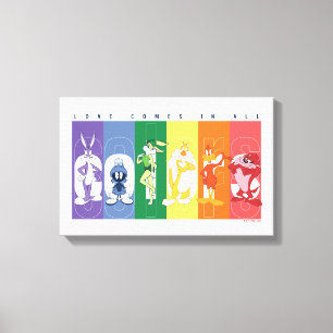 LOONEY TUNES™ - Love Comes In All Colours Canvas Print