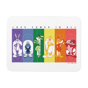 LOONEY TUNES™ - Love Comes In All Colours Magnet
