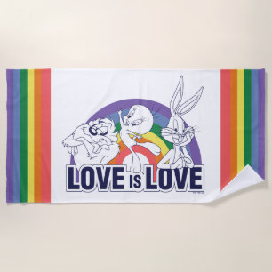 LOONEY TUNES™ - Love Is Love Beach Towel