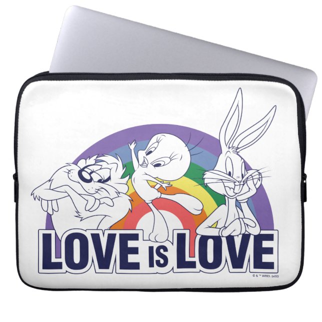 LOONEY TUNES™ - Love Is Love Laptop Sleeve (Front)