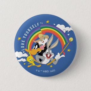 LOONEY TUNES™ - Love Yourself Pride Badge 2 Inch Round Button