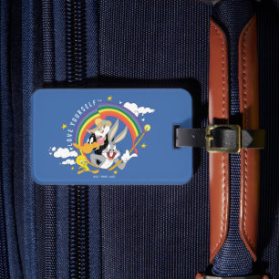 LOONEY TUNES™ - Love Yourself Pride Badge Luggage Tag