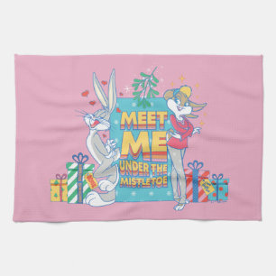 LOONEY TUNES™ Meet Me Under the Mistletoe Kitchen Towel