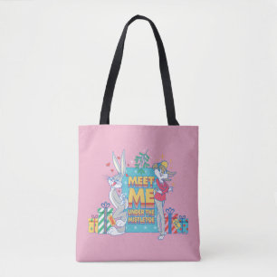 LOONEY TUNES™   Meet Me Under the Mistletoe Tote Bag