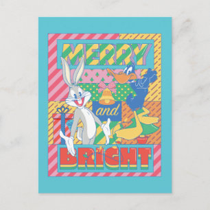 LOONEY TUNES™ Merry and Bright Christmas Postcard