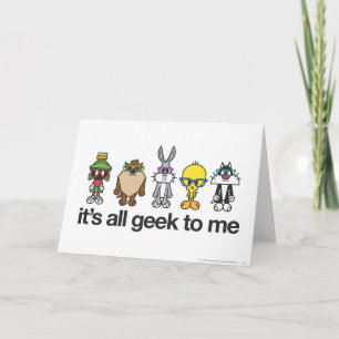 LOONEY TUNES™ Nerds - All Geek Card