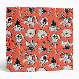 LOONEY TUNES™ Retro Halftone Pattern Binder