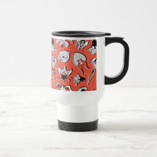 LOONEY TUNES™ Retro Halftone Pattern Travel Mug