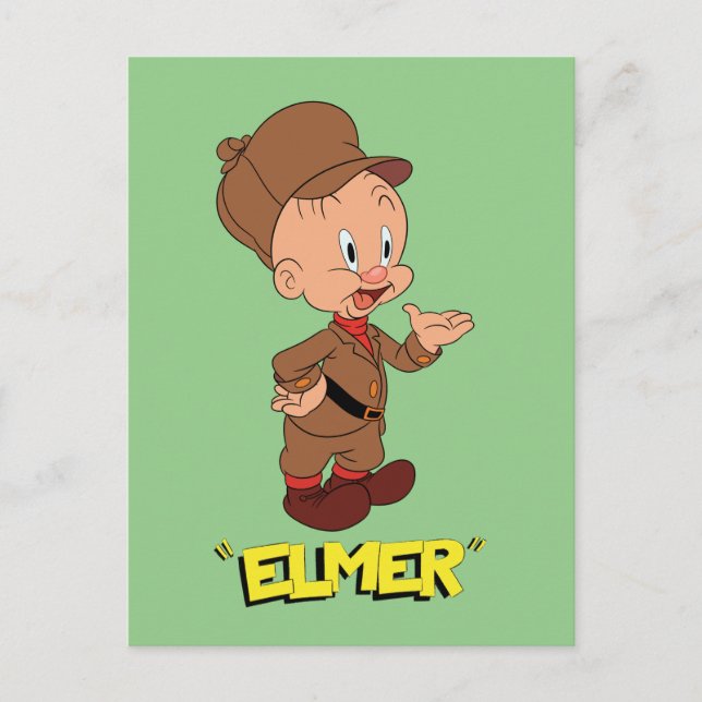 LOONEY TUNES™ Retro Laughs | ELMER FUDD™ Postcard (Front)