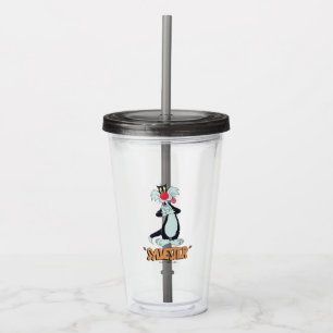 LOONEY TUNES™ Retro Laughs   SYLVESTER™ Acrylic Tumbler