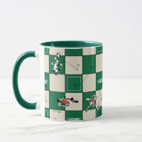 LOONEY TUNES™ Soccer Grid Pattern