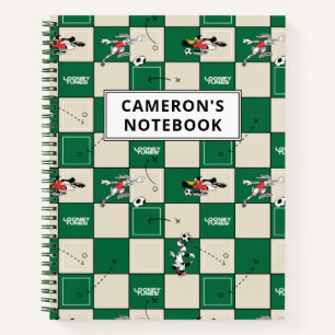 LOONEY TUNES™ Soccer Grid Pattern Notebook