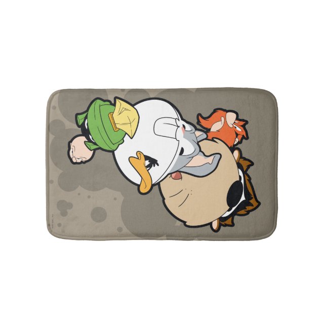 LOONEY TUNES™ Stylized Big Heads Bath Mat (Front)