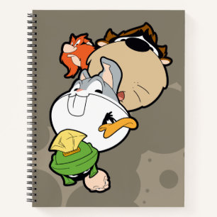 LOONEY TUNES™ Stylized Big Heads Notebook