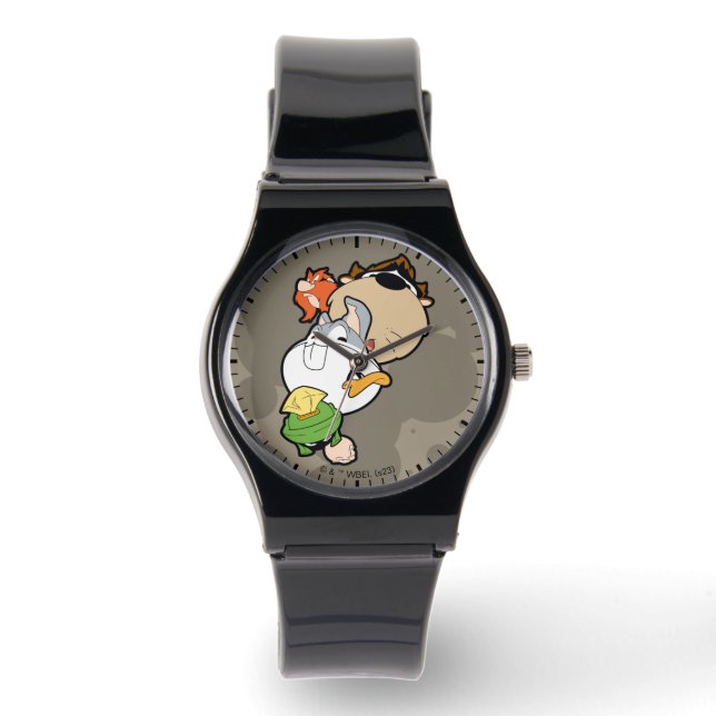 LOONEY TUNES™ Stylized Big Heads Watch (Front)